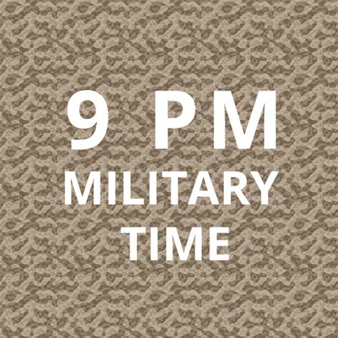 9pm military